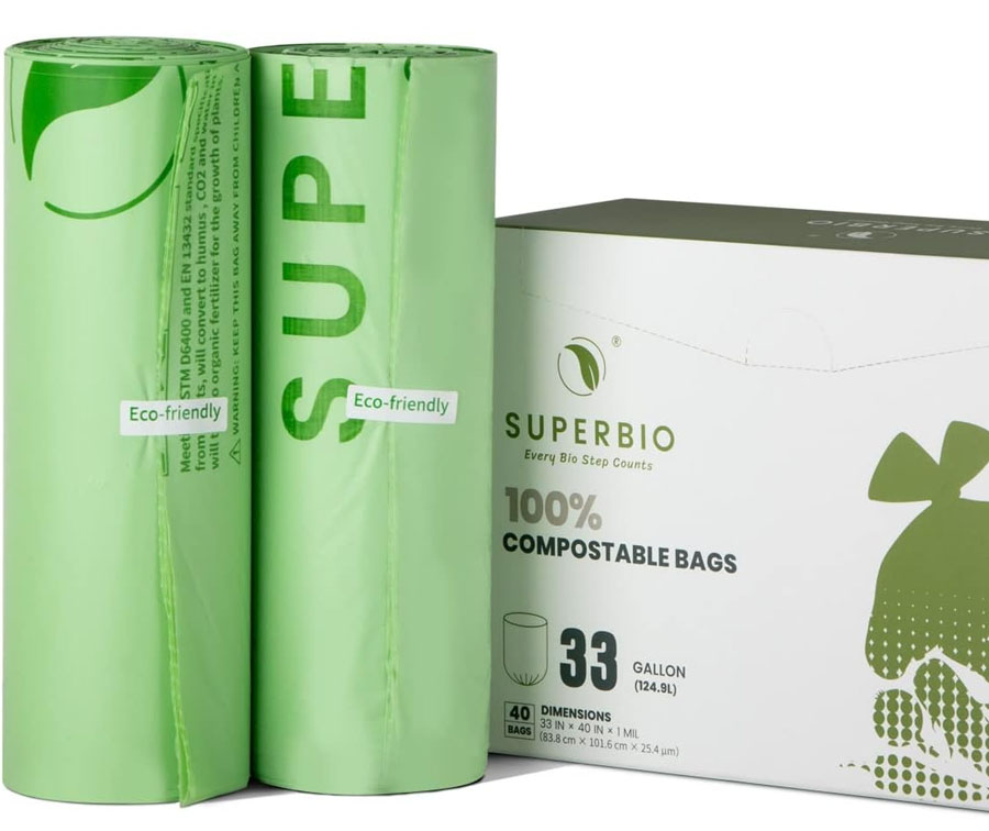 Large trash can liners